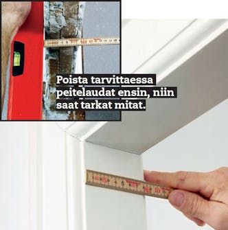 Oviaukon peittäminen Oviaukon peittäminen